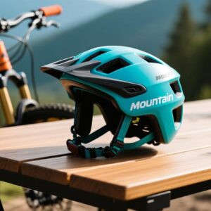 AeroPeak Blue MTB Helmet