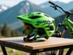 TigerStrike Green MTB Helmet