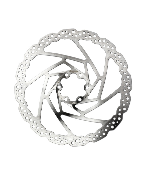Hope disc brake rotors including fixed, floating, and vented rotor options